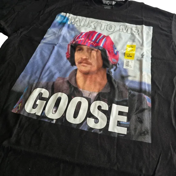 Top Gun “Talk to Me Goose” Tee L | Retro Movie Graphic | NWT - Picture 8 of 8